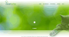 Desktop Screenshot of evenbettercleaning.net